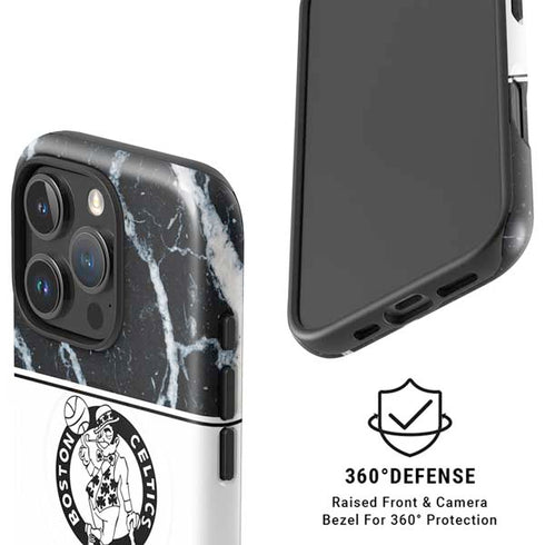 NBA Boston Celtics Marble iPhone 16 Pro Magsafe Impact Case